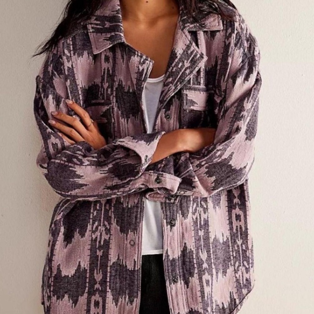 Free People We The Free Aztec Jacket